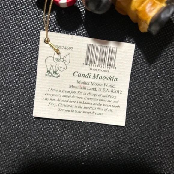 Mother Moose World Candi Mooskin North Pole Colorado Christmas Ornament - Picture 4 of 6